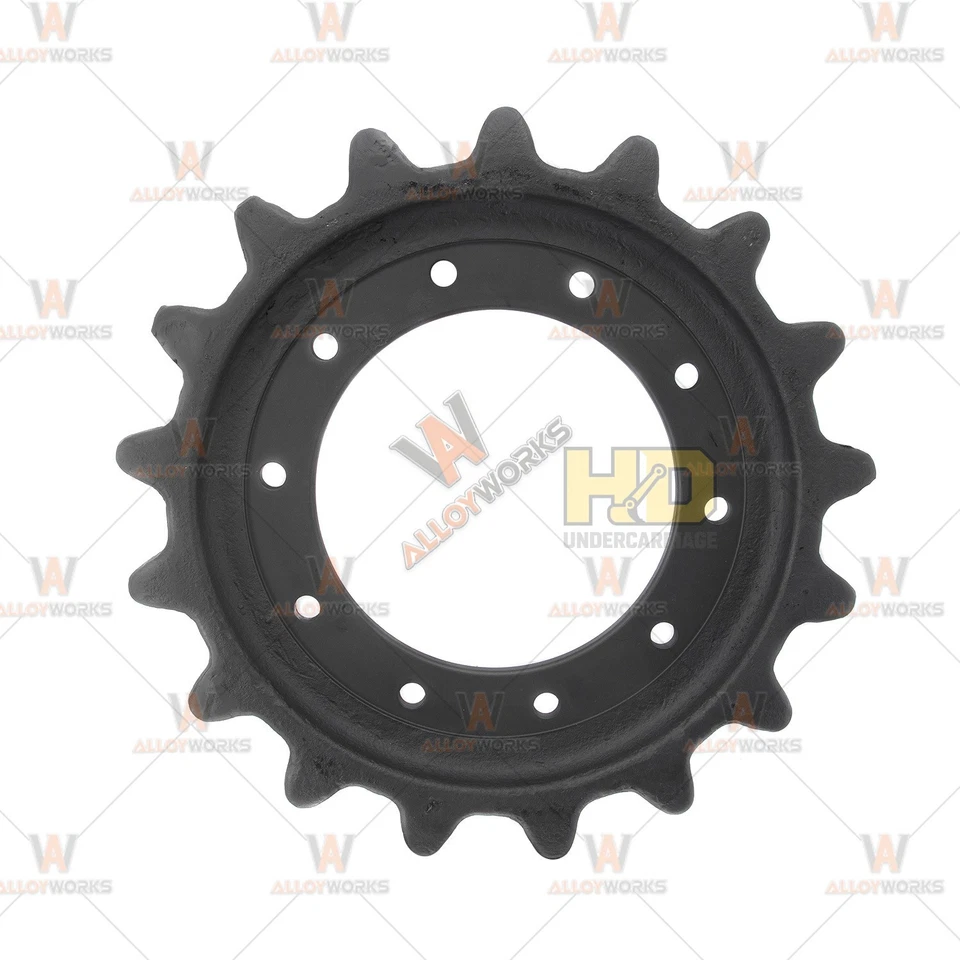 10 Bolt Holes 17 Teeth Drive Sprocket for John Deere CT323 CT333D 319E 323E 329E - Image 4 of 4