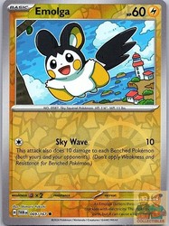Emolga 069/167 Twilight Masquerade Reverse Holo Common