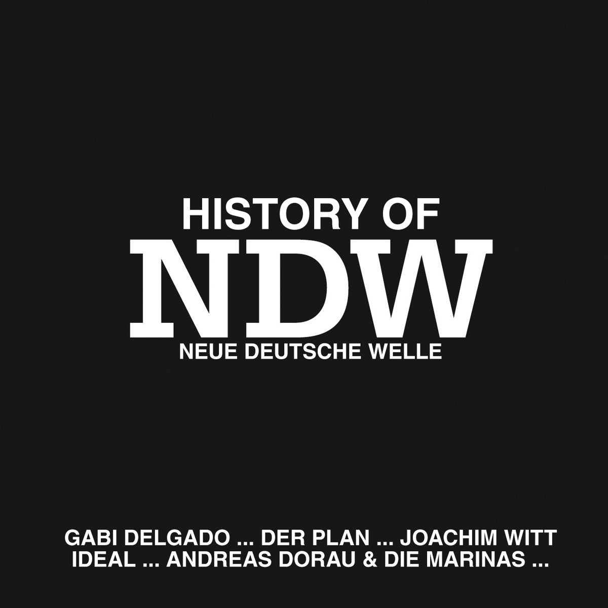 Различная история производства NDW (Винила) (ИМПОРТ ИЗ Великобритании)