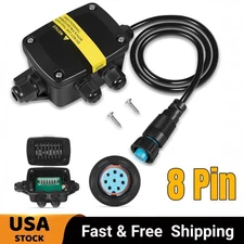 010-11613-00 8 Pin Female to Wire Block Adapter for Garmin echoMAP GPSMAP GSD