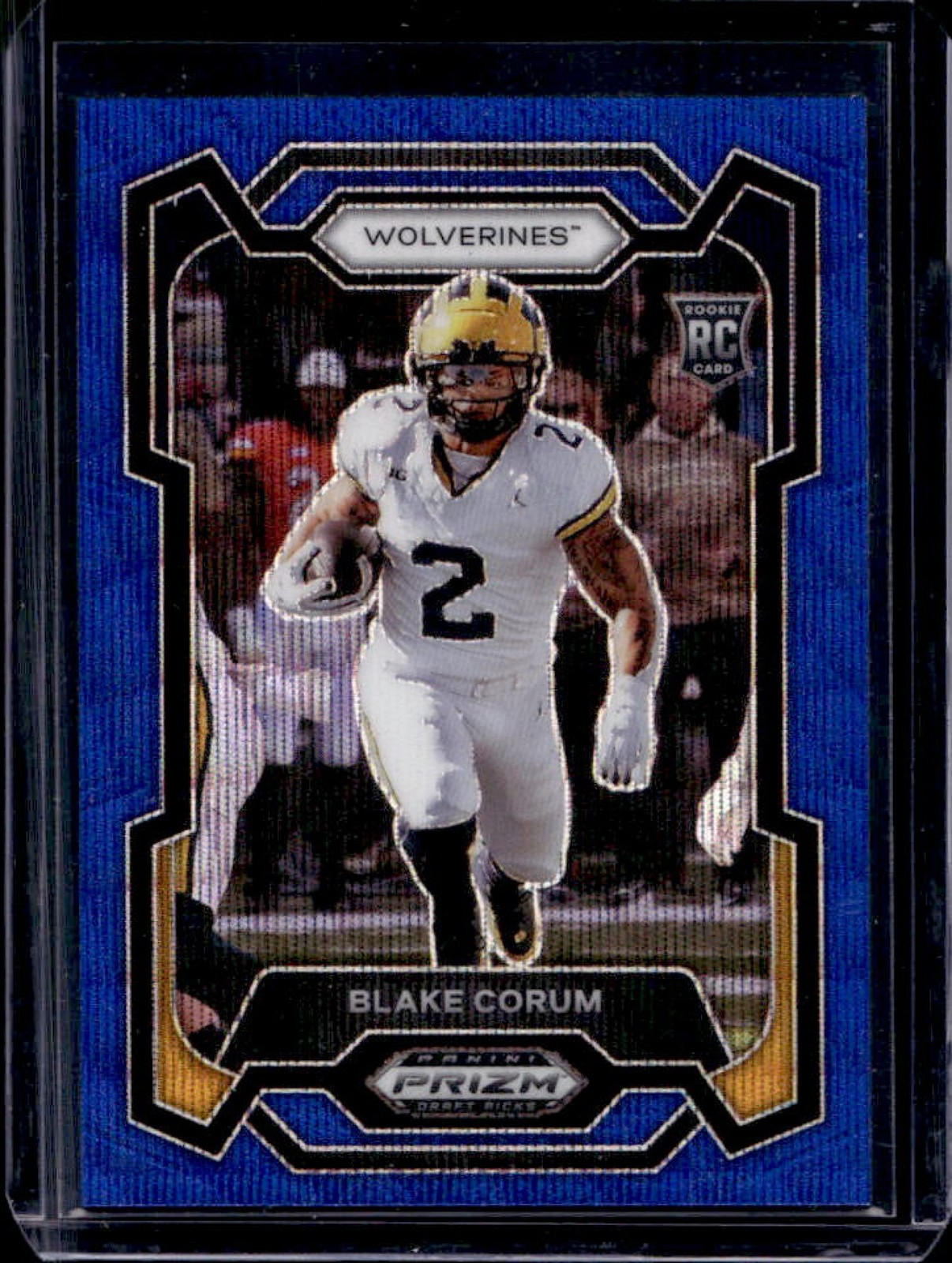 2024 Prizm Draft Picks Blake Corum RC Blue Wave #148/249 Wolverines