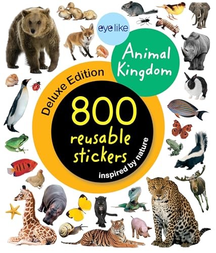 Eyelike Stickers Deluxe: Animal Kingdom by Workman Publishing 9781523532407 - Image 2