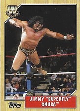 Superfly Jimmy Snuka 2007 Topps Heritage III WWE - #76 -