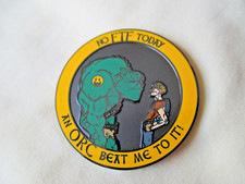 Geocaching Trackable The ORC Geocoin Old Retired Cachers Folklore Fantasy Coin