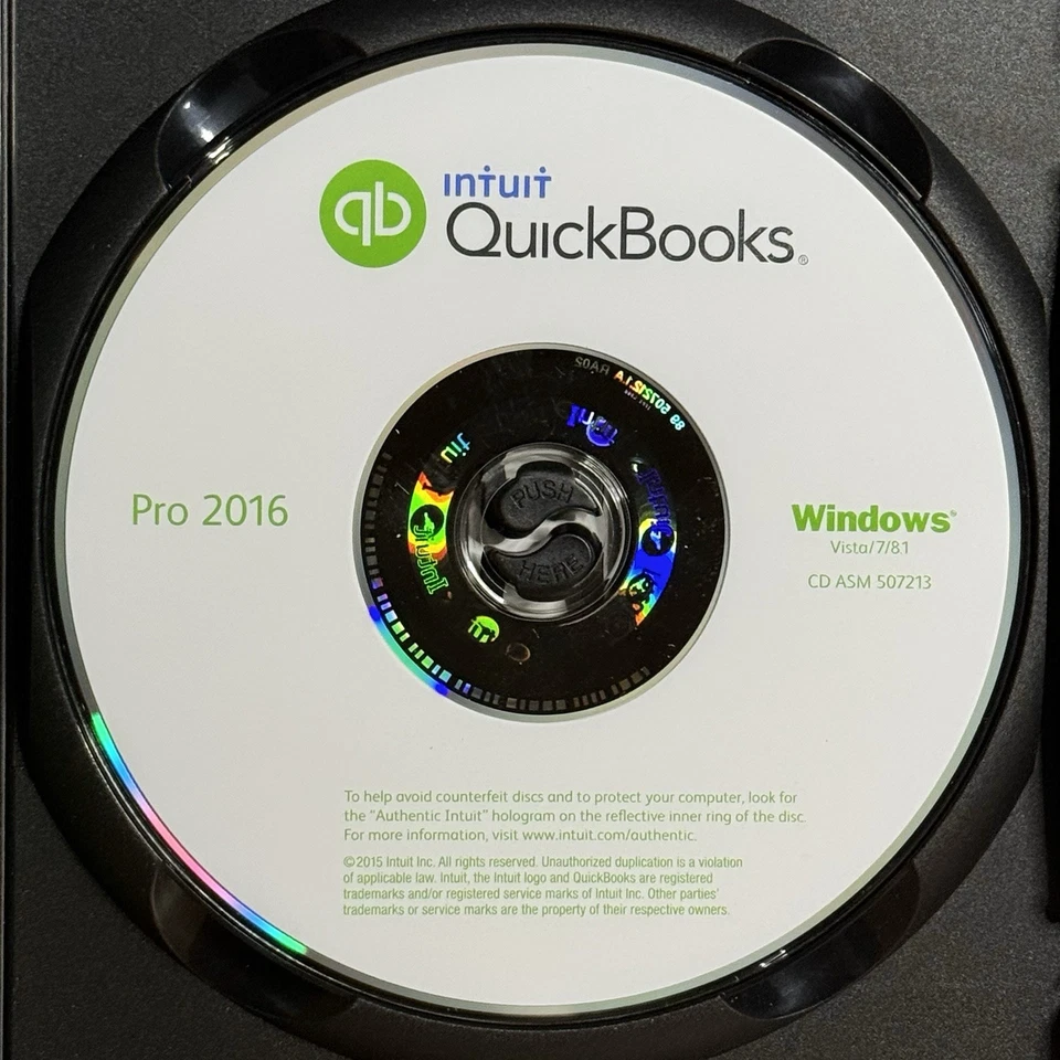 QUICKBOOKS Desktop Pro 2016 Windows 10 & 11 US Version Full Retail - TESTED - Image 4 of 4