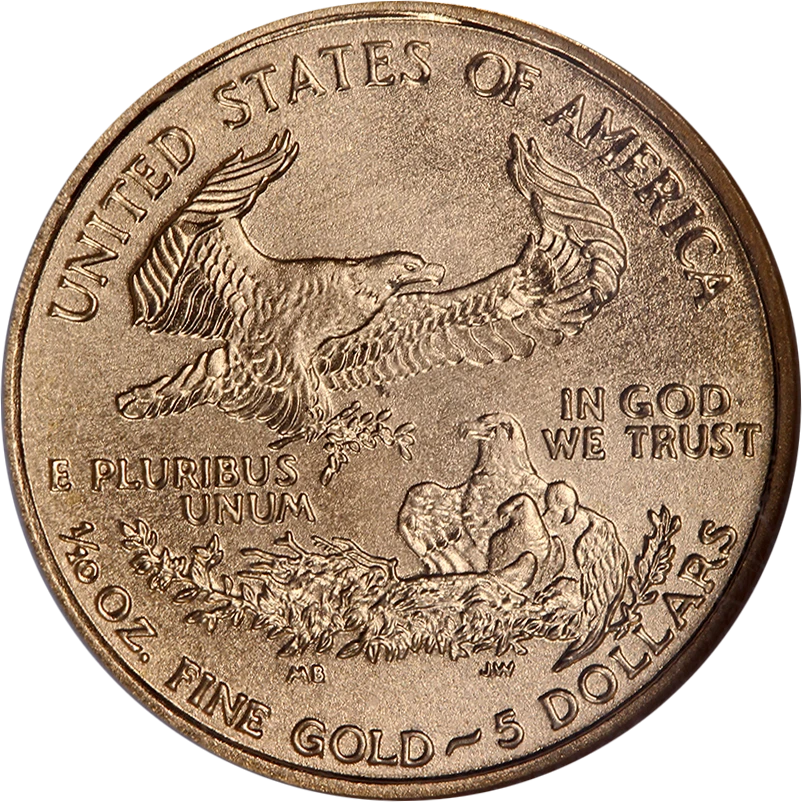 American Eagle 2003 dorado $5 NGC MS70 etiqueta marrón Foto 2 de 4