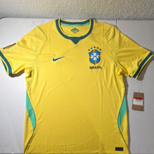 FIFA World Cup 2026 Nike Brazil CBF Soccer Jersey/Futbol Kit - Size Large