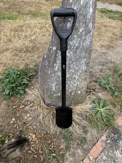 Metal Detector Detecting Finds Spade Black Adder Heavy Duty Pinpointer