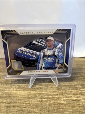 2025 National Treasures Racing #TC-CBR Chris Buescher Relic #/10