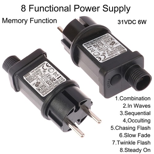 AC 220V To 31VDC 6W 8 Functional SELV LED Lamp Driver EU Plug Switch Adapter IA - Picture 8 of 9