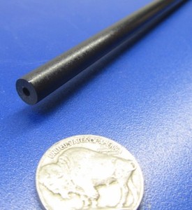 10-Pack Delrin Acetal Black Plastic Rods - 1/4" Diameter X 6" Long | For Bushings, Bearings, DIY 5 thumbnail image