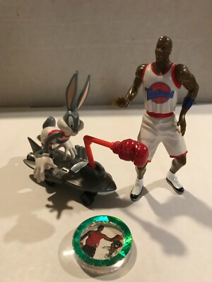 マイケル・ジョーダン   SPACE  JAM   1996  2点セット 新品 Michael Jordan 1996 Triple Play Space Jam Action Figure Pack by