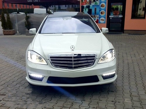 Luci marcia LED DRL dedicate per Mercedes W221 S 10-13 Sinistra Destra - Imagen 7 de 12