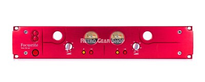 Focusrite Red 8 Stereo Dual Microphone Preamp Mic Pre Vintage | eBay