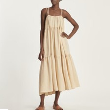 Everlane Tiered Midi Dress Size Small