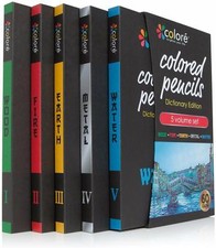 Colore Colored Pencils Dictionary Edition - 60 Premium Pre-Sharpened Color Penci