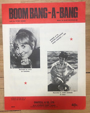 Vintage Sheet Music Boom Bang-A-Bang Lulu D2A06