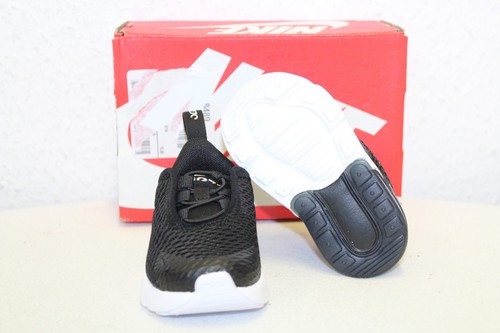 Nike Air Max 270 Schuh Babys Kleinkinder Schwarz Größe 19,5 Neu Rechnung MwSt - Bild 3 von 4