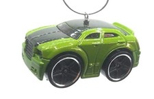 Christmas Ornament for Chrysler 300C Tooned Green Black