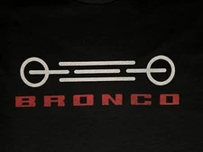 Ford Bronco T Shirt RTR 21 22 23 24 Logo Decal Grill Heritage Black Diamond WR