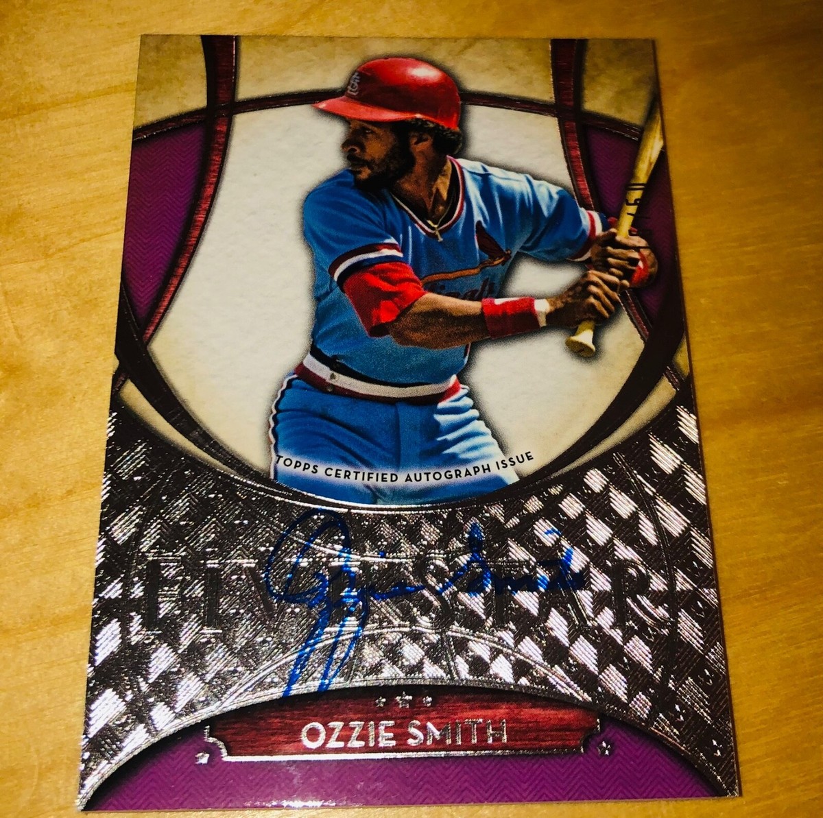 Topps five star ozzie smith オジースミス 直筆サイン 50枚限定 2024 