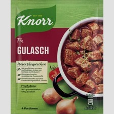 10 Bags Knorr Fix for Gulasch / Goulash Sauce New from Germany