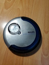 Phillips Portable CD Player AX5210/17 w/ Headphones and Skip Protection, TESTED 