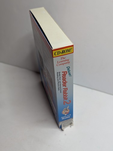 The Learning Co Reader Rabbit 2 CD Rom Wind Mac Box Guide Phonic Vtg1994 Ages5-8 - Picture 3 of 7