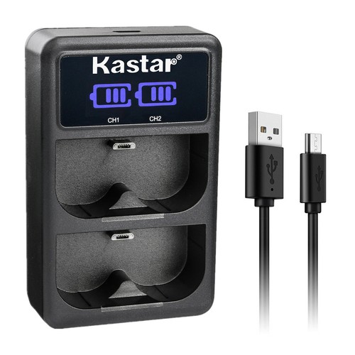 Kastar LCD Dual Charger Battery for Ring Video Doorbell 2 3 Camera Door View Cam - Picture 5 of 9