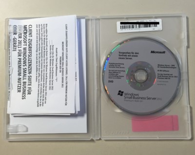 MS Small Business Server 2011 Premium Addon OEM/SB Vollversion deutsch inkl.5Cl.