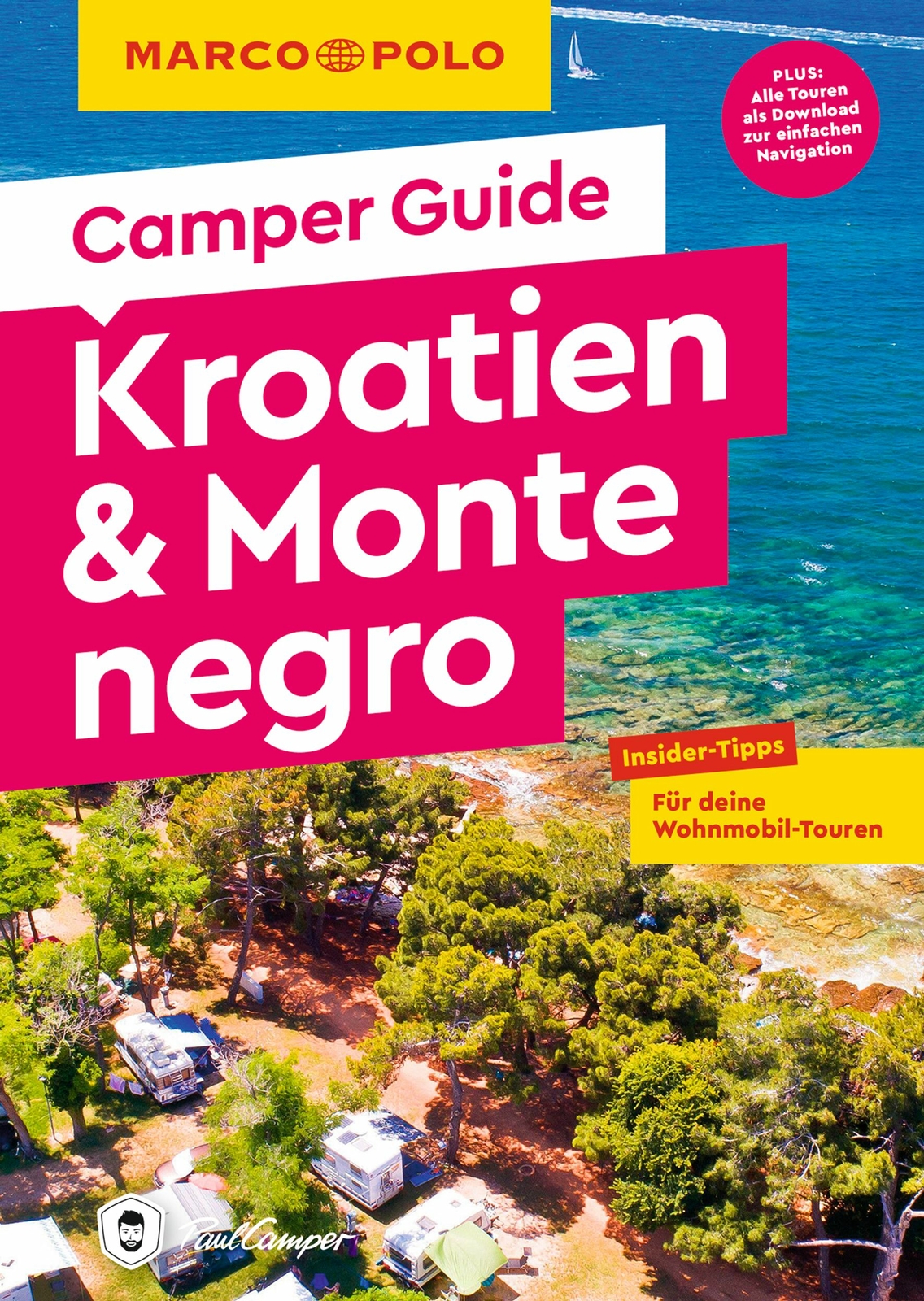 Mirko Kaupat / Marco Polo Camper Guide Kroatien & Montenegro
