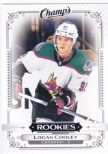 2023/24 UD EXTENDED...LOGAN COOLEY..CHAMPS..ROOKIES..CARD # C-8..COYOTES