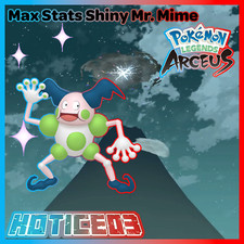 Pokemon Legends: Arceus Shiny Mr. Mime Max Stats