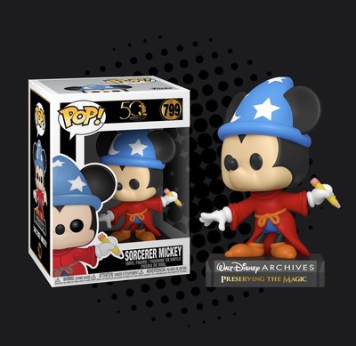 sorcerer mickey pop vinyl