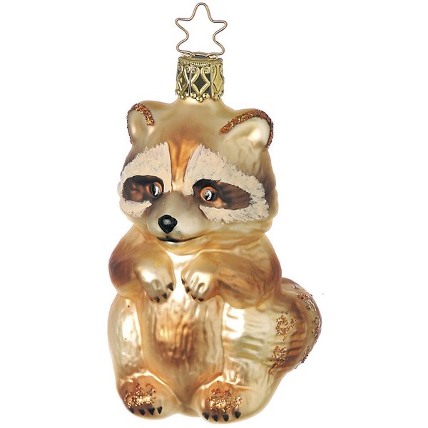 "Inge Glas: \"WaschbäR\" Christbaumschmuck Handgefertigt In Franken Weihnachten"-image