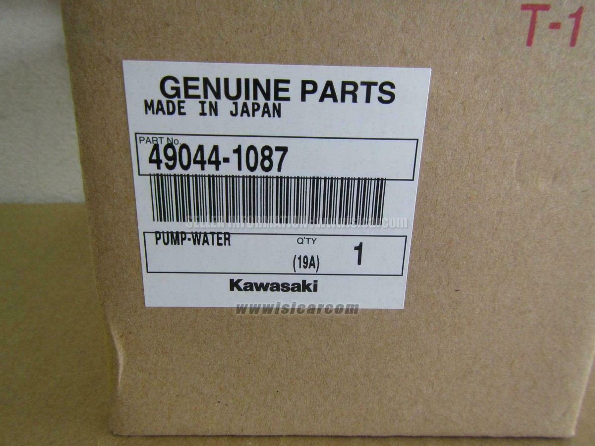 KAWASAKI NINJA ZX-6 ZZR600 2002-2005 PUMP WATER 49044-1087 engine