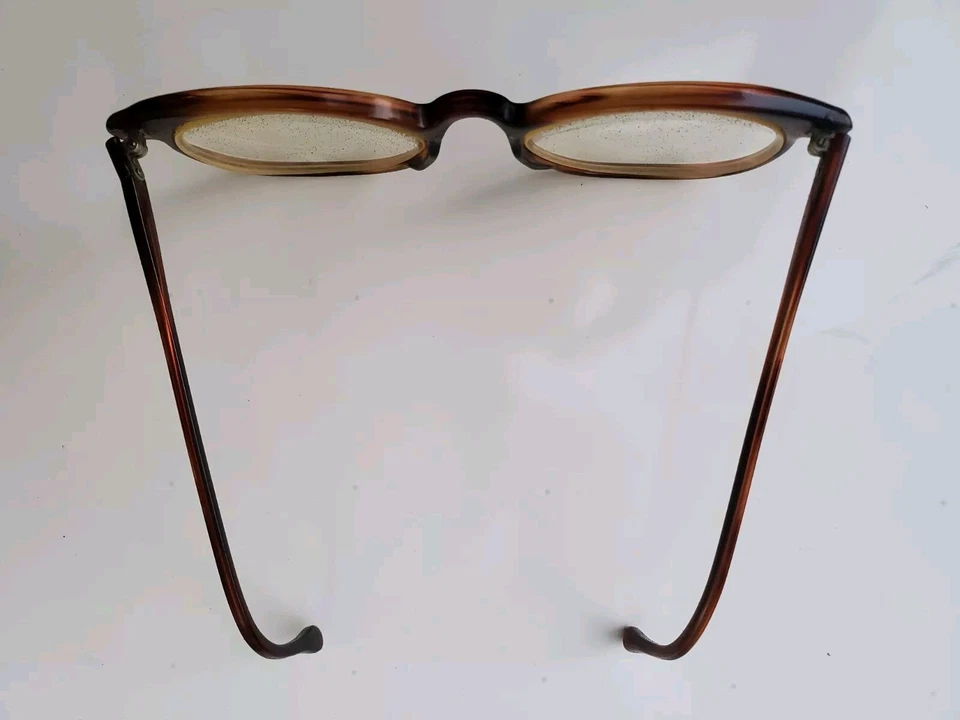 Черепаховые круглые очки с полным ободком 56-21. - Изображение 3 из 4