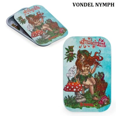 2-Part G-ROLLZ Magnet Cover Tray, Medium 10.8 x 6.9in, Vondel Nymph