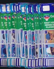 1987 Kraft Macaroni & Cheese -Complete Box Set (24) -RYAN, ROSE, BRETT, RIPKEN