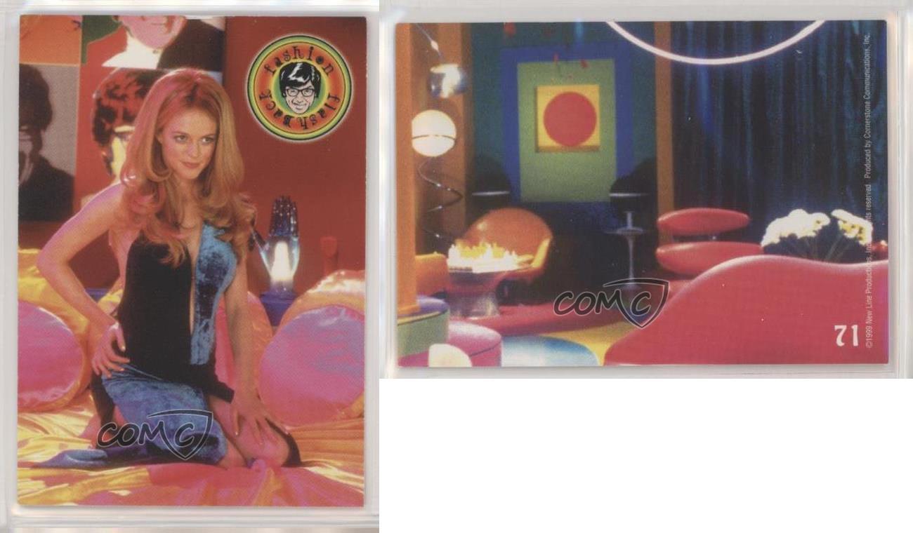 1999 Cornerstone Austin Powers The Spy Who Shagged Me Fashion Flashback #71 2rz - Picture 3 of 3