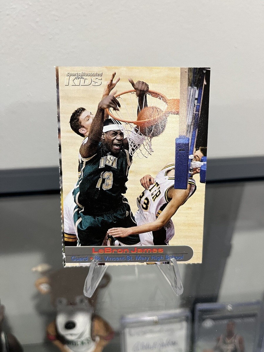 lebron james sports illustrated 2003