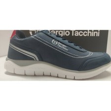 Sergio Tacchini scarpe Sneakers sportive tempo libero Uomo tessuto NABUK lacci