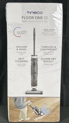 Tineco FW050100US Floor ONE S3 Smart Cordless Vacuum & Mop New