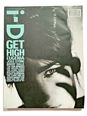 EUGENIA / JOSS STONE / BRITTANY MURPHY UK ID I-D FASHION MAGAZINE FEBRUARY 2004