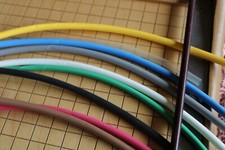 3/16" HEAT SHRINK TUBING 8 colors clear blue white red yellow black brown green