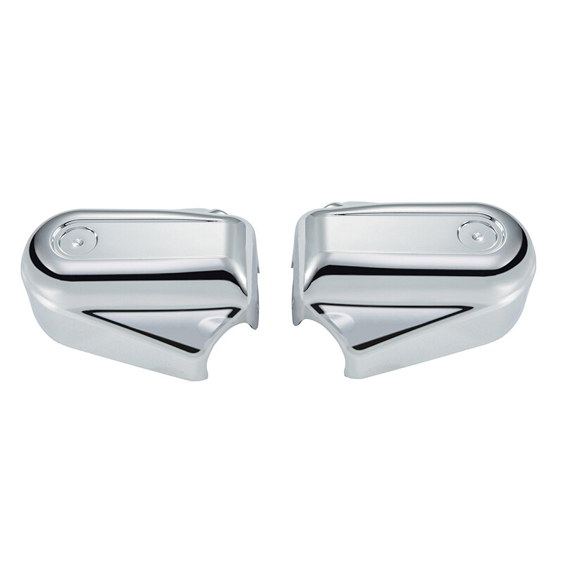 Chrome Rear Axle Covers Swingarm Cap For Harley Heritage Softail