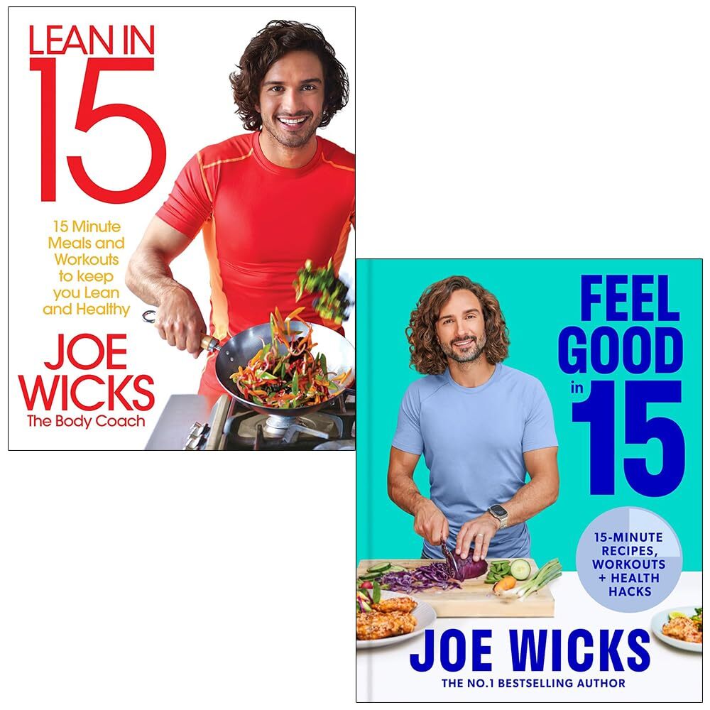 Lean in 15 The Shift Plan and [Hardcover] Feel Good In 15 By Joe Wic | Joe Wicks