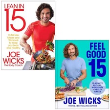 Lean in 15 The Shift Plan and [Hardcover] Feel Good In 15 By Joe Wic | Joe Wicks