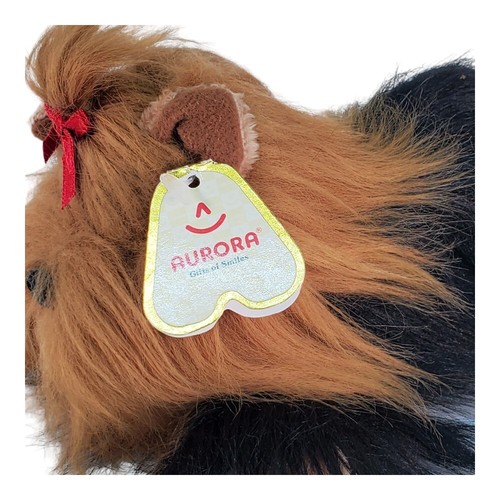 Aurora World Yorkshire Terrier Yorkie Stuffed Animal Plush Dog w Tag Fergie 8" - Picture 3 of 12
