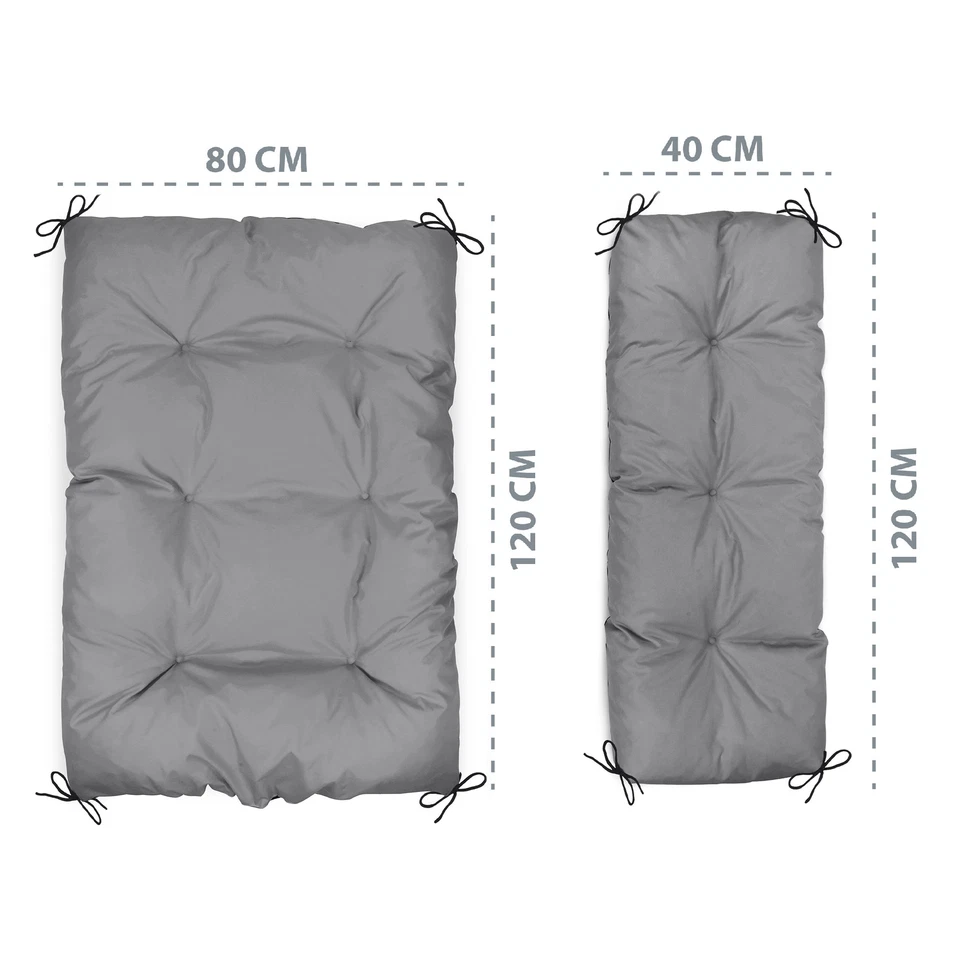Outdoor Palettenkissen Waschbar - Pallettensitzkissen Europaletten Sitz Polster - Bild 2 von 3